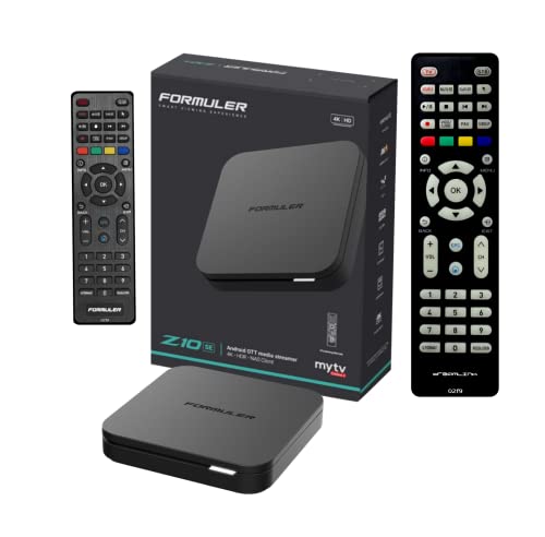 Formuler Z10 SE Andriod 10 Affordable Android Set Top Box 2 GB Ram DDR4 RAM 4K Bonus Dreamlink Luminous Remote