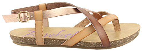 Blowfish Women's Granola Fisherman Sandal (6.5 B(M) US, Natural/Pearl/Clay) - Thumbnail 3