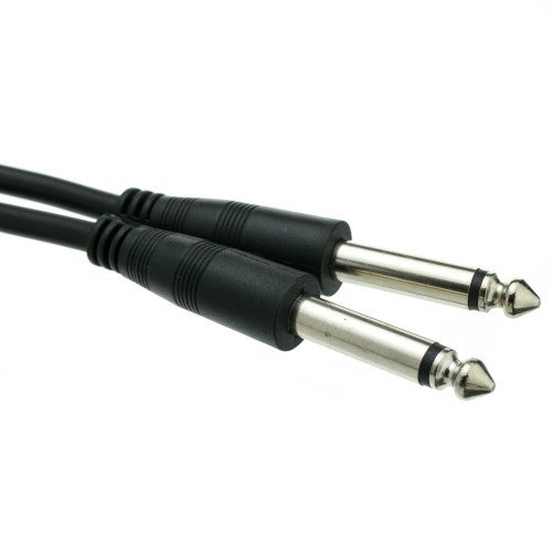 Cablewholesale 6-feet 1/4-inch mono male to 1/4-inch mo…