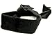 Tofantifer Plush Blindfold Soft Eye Mask for Game Play Black