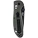 Benchmade - Mini Griptilian 557 Knife, Serrated Tanto, Coated Finish, Olive Handle