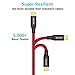 AGVEE 3 Pack 6.6ft Lightning Cable, Braided Reinforced End Tip for iPhone Charger Cord Charging Data Wire for iPhone 11 Pro Max X XS XR, 5 6 6S 7 8 10, iPad, Case Friendly, Pink