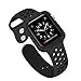 qiongen Compatible Apple Watch Band 40mm 44mm with Case, Shock-Proof and Shatter-Resistant Protective Case with Silicone Sport Band, Compatible iWatch Band Series 4