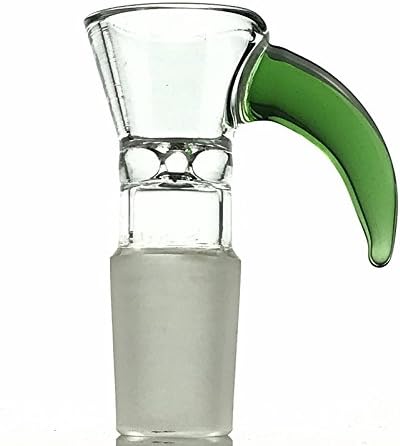 SCIENTIFIC LABWARE 12-795 SLIDE BOWL SLIDER ASTERIK GLASS SCREEN WITH FLAT HANDLE GREEN 18MM