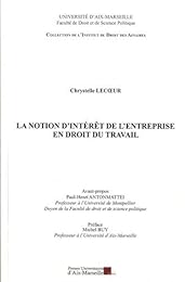 La  notion d'intérêt de l'entreprise en droit du travail