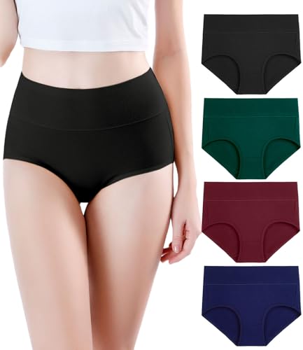 wirarpa Women's Modal High Waist Briefs