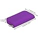 Memory Card Case, WOVTE Portable 8 Pages and 22 Slots SD SDHC MMC CF Micro SD Memory Camera Card Case Holder Pouch Zippered Storage Bag (Purple)