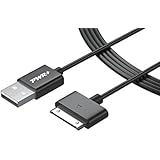 Pwr 6.5 Ft Samsung-Galaxy-Tab Tablet-USB-Charging Sync-Data-Cable-30-Pin for Galaxy-Tab-2 10.1 8.9 7.7 7.0 Plus; Note-10.1-GT-N8013-GT-P5113 SGH-I497 SCH-I915 GT-P3113 GT-P3100 SCH-I705 GT-P7510