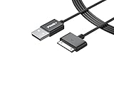Pwr+ Extra Long 6.5 Ft USB-Charge Sync Data-Cable for Samsung-Galaxy Tab 2 10.1 7.0 7.7 8.9 Galaxy-Note: Ecc1dp0ubeg Ecc1dp0ubegsta USB to 30 pin