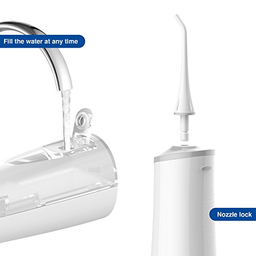 image for VLOXO Water Flosser for Teeth, Cordless Portable Dental Oral Irrigator