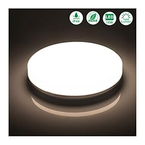 Öuesen LED Deckenlampe Badezimmer 18W Neutralweiß LED Deckenleuchte