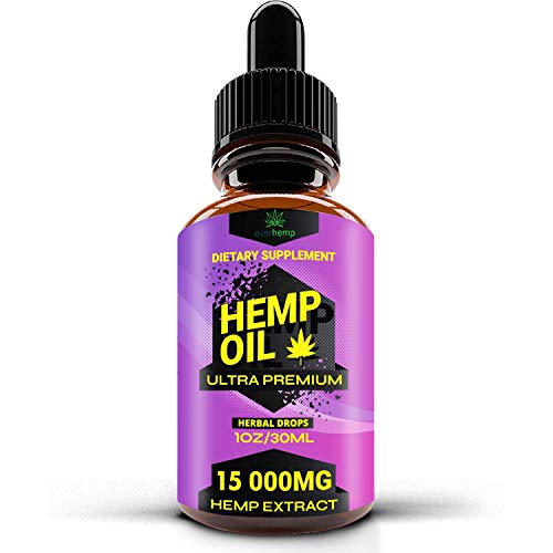 Everhemp - Hemp Oil Drops 15 000 MG - Effective Pain Reliever - Made in USA - Zero CBD, Zero THC Everhemp - Hemp Oil Drops 15 000 MG - Effective Pain Reliever - Made in USA - Zero CBD, Zero THC