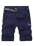 Toomett Men's Outdoor Lightweight Quick Dry Hiking Shorts Sports Casual Shorts 5516