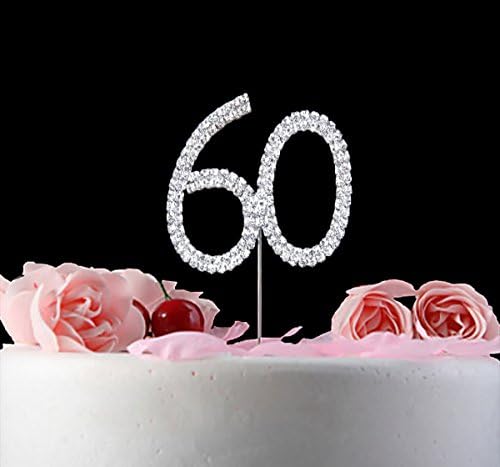 Birthday Cake Topper Anniversary Keepsake (1, 60)
