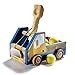 STANLEY Jr. DIY Truck Catapult Building Kit for Kids JK005-SY: Children’s Yellow Wood Construction Toy Beginning Woodworking Set with Paints Ages 5-12
