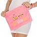 Knitting Factory Water Proof Wet Bikini Bag Selection (Hot Pink)