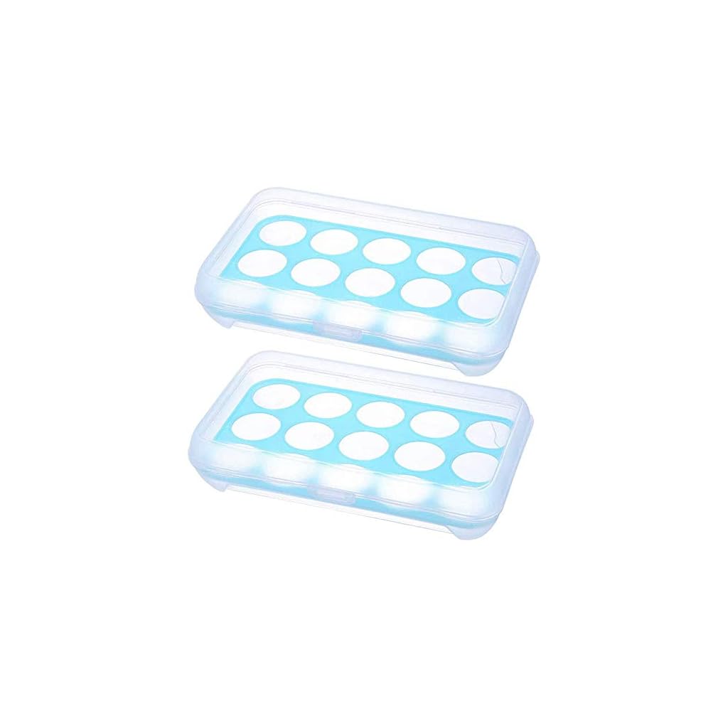 Eierhalter, Xaoyaya Eieraufbewahrungsbehälter für Kühlschrank