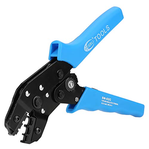 Multifunctional Network Crimping Pliers Insulated Terminal Wire Crimpers Ratchet Tool