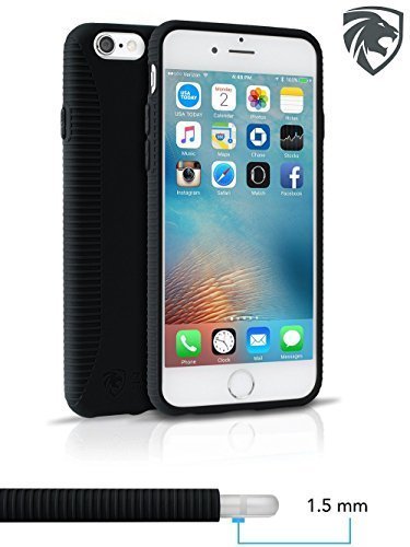 ZUGU CASE iPhone 6/6s Case Social Pro 4.7 inch Display Black (Formerly ZooGue)