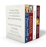 Walter Isaacson: The Genius Biographies: Benjamin Franklin, Einstein, Steve Jobs, and Leonardo da Vi by 