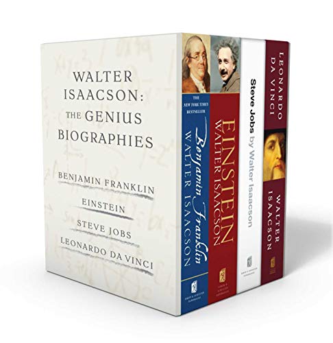 Walter Isaacson: The Genius Biographies: Benjamin Franklin, Einstein, Steve Jobs, and Leonardo da Vi by Walter Isaacson