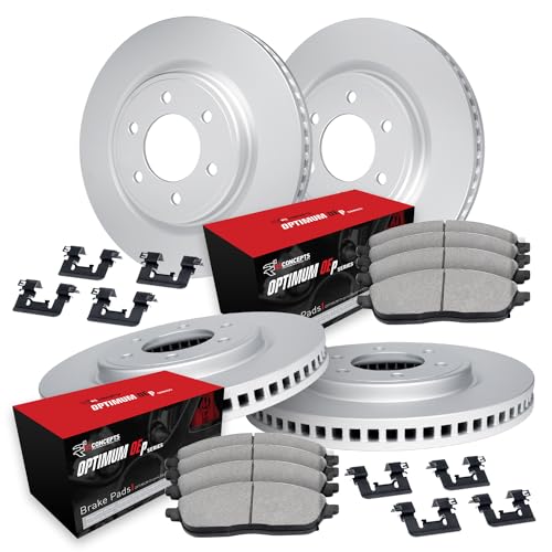 R1 Concepts Front and Rear Brake Kit Fits 2017-2020 Chevrolet Tahoe| Optimum Oe…