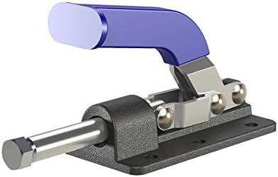 Clamp-Rite 13070CR Push-Pull Toggle Clamp, Flanged Based, Imperial Thread, 800 lb Holding Capacity