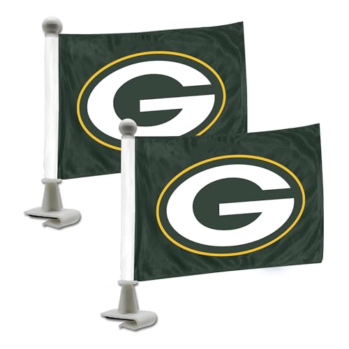 Green Bay Packers Ambassador Car Flag