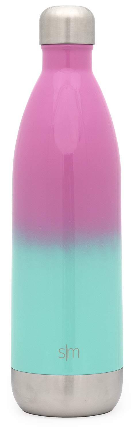 Simple Modern Wavy Water Bottle - Vacuum Insulated Double-walled 18/8 Stainless Steel Hydro Swell Flask