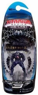 Titanium Series Marvel Spider-Man 3 Black Costume Variant Mint In