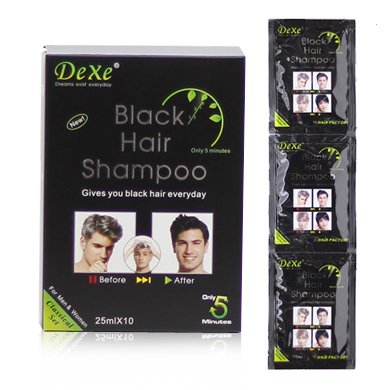Buy Generic Faster Dexe Black Hair Dye Shampoo And Conditioner
