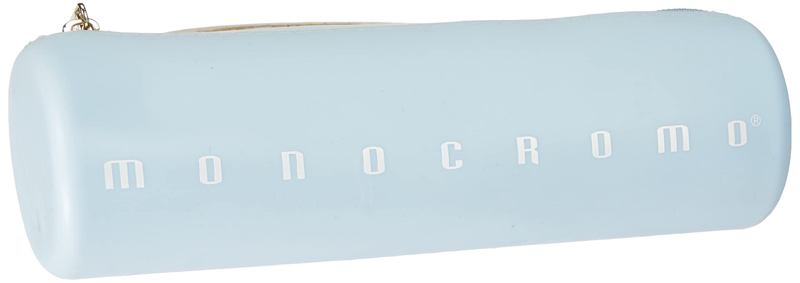 Pigna Monochrome Pencil Case Scoop Bag Silicone Light Blue Pastel