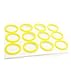 MAGICYOYO Yo-Yo Silicone Response Pads- Yellow- Set of 12 - Slim for Most of MAGICYOYO Metal Yoyos -V3 V6 V8 V10 V11 V12 V13 N6 N8 N11 N12 T5 M001 M002 Y01 Y02 Y03