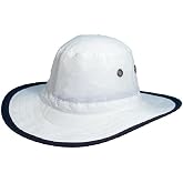 Dorfman Hat Co. Men's Dimensional Brim Boonie, White, XX-Large