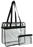 Ensign Peak Clear NFL Zipper Tote