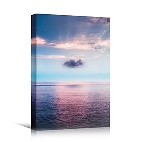 signwin Canvas Wall Art Gradient Sunset on Skyline...
