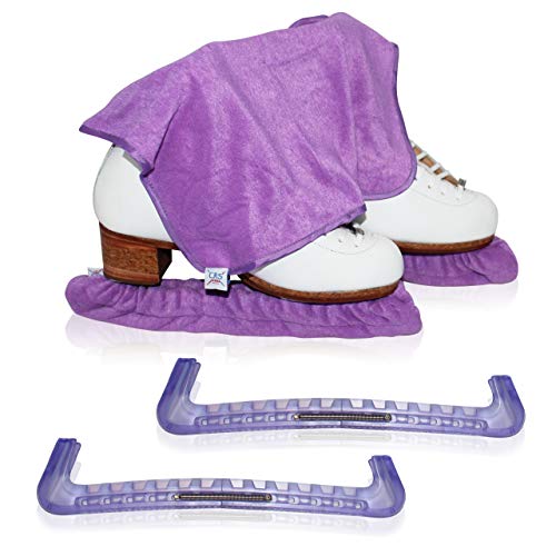 CRS Cross Skate Guards, Soakers & Towel Gift Set Ice Skating Guards