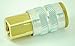 Dixon Valve 2FF2-B Brass Manual Industrial Interchange Pneumatic Fitting, Socket, 1/4