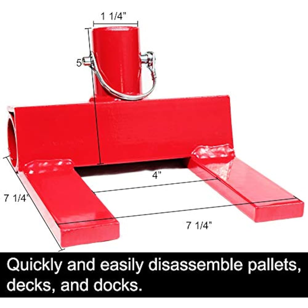 Pallet Buster Deck Wrecker Best Wrecking Bar For Breaking Pallets Steel