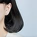 S.Leaf Leaf Stud Earrings Olive Leaf Earrings Sterling Silver Leaf Studs for Woman (Leaf B)