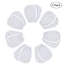 7 Pairs of Felt Tongue Pads Cushion for Shoes, Size Extra Large