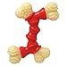 Nylabone Double Bone Power Chew Toy for Dogs, Dog Toys for Aggressive Chewers, Bacon Flavor, X-Large - 50+ lbs, 1 Count