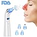 Blackhead Remover Vacuum Pore Cleaner with 4 Multi-Functional Probes, Rechargeable Pore Cleaner Device for Facial Skin Treatment with 5 Adjustable Suction Power and Led Screen