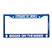 Doctor Who License Plate Frame - Bigger on The Inside Tardis Design, 6.25