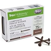 Trex Color Match Fascia Screws 1-3/4" 75ct (Spiced Rum/Cinnamon Cove/Whiskey Barrel)