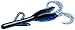Zoom Bait Baby Brush Hog Bait-Pack of 12 (Black Sapphire, 5 1/2-Inch)