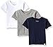 Burt's Bees Baby - Baby Boys' T-Shirts, -Set of 3 Organic Short Long Sleeve V-Neck Tees