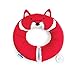 Trunki Kid’s Travel Neck Pillow with Magnetic Child’s Chin Support - Yondi Small Felix Fox (Red)
