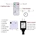 Ollny Led Net Mesh Fairy String Decorative Lights Low Vlotage - Christmas Tree-wrap Wedding Outdoor Party Garden Decorations 9.8ft x 6.6ft 200 LEDs 8 modes Warm White(Remote & Timer)