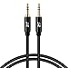 SHD Aux Cable, 3.5mm Audio Cable Aux for Car Auxiliary Audio Stereo Cable 3.5mm Cord Premium Sound Dual Shielded with Gold Plated Connectors-10Feet